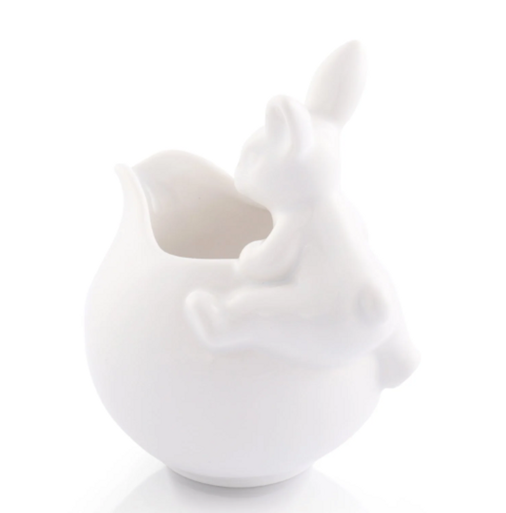 Porcelain Climbing Bunny Creamer