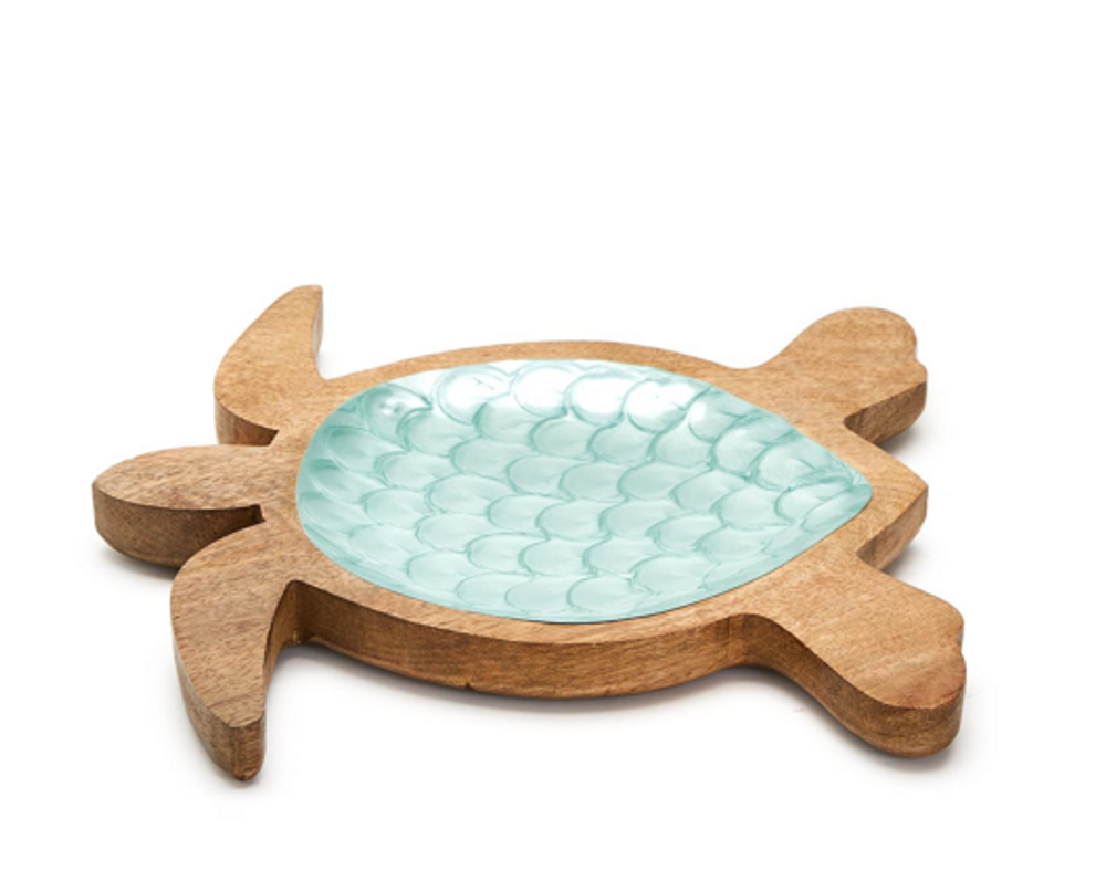 Capiz Sea Turtle Serving Tray| TC54556