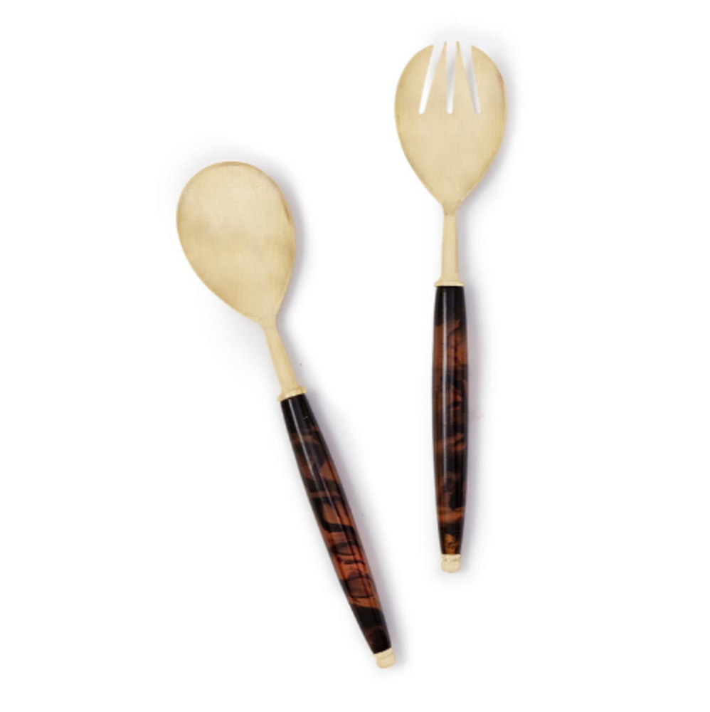 Set of Two Tortoise Serving Spoons in Gift Box | TC54685