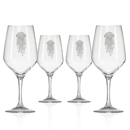 Rolf Glass Jellyfish Wine Glass - Thumbnail 3