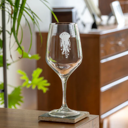 Rolf Glass Jellyfish Wine Glass - Thumbnail 5
