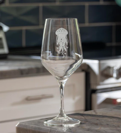 Rolf Glass Jellyfish Wine Glass - Thumbnail 4