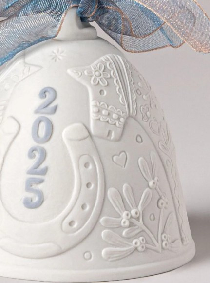 Lladro 2025 Christmas Bell | Bell | Holiday Ornament