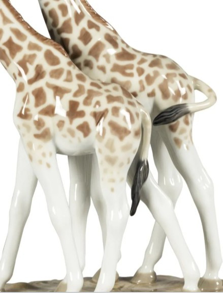 Giraffes Porcelain Figurine |Giraffe Figurine | Lladro