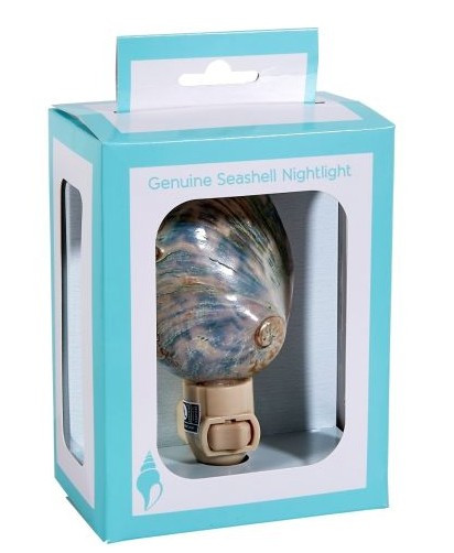 Seashell Nightlight | Polished Greenlip Abalone Shell LED Nightlight Seashell Nightlight | Polished Greenlip Abalone Shell LED Nightlight