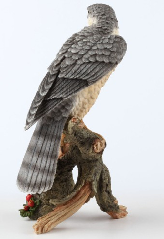 Sparrow Hawk on Branch Sculpture | USIWU78388AA