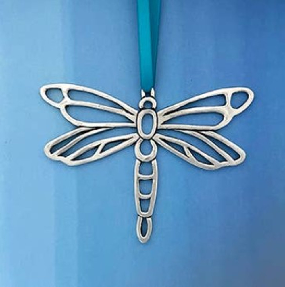  Handmade Dragonfly Pewter Ornament | BSPGO-1