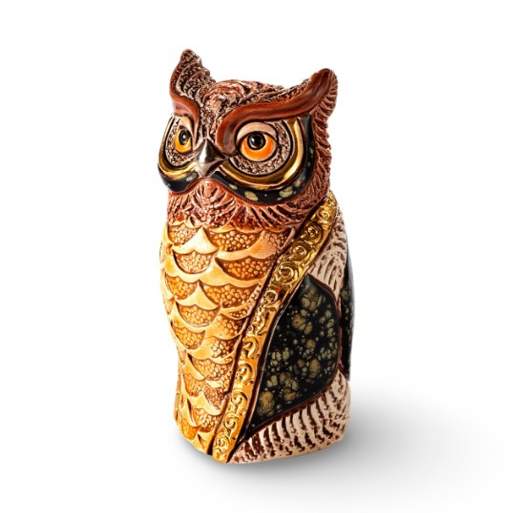 Screech Owl Ceramic Figurine | DERF262