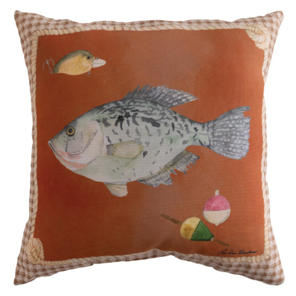 Double Side Fishing Life Indoor/Outdoor Pillow | MWWSLFL
