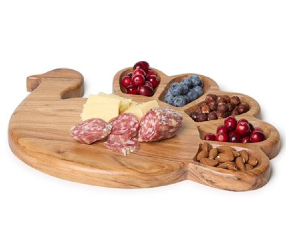 Turkey Shape Sectional Serving/Charcuterie Board | TC82565 