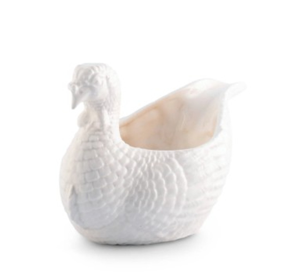 Stoneware Turkey Gravy Boat