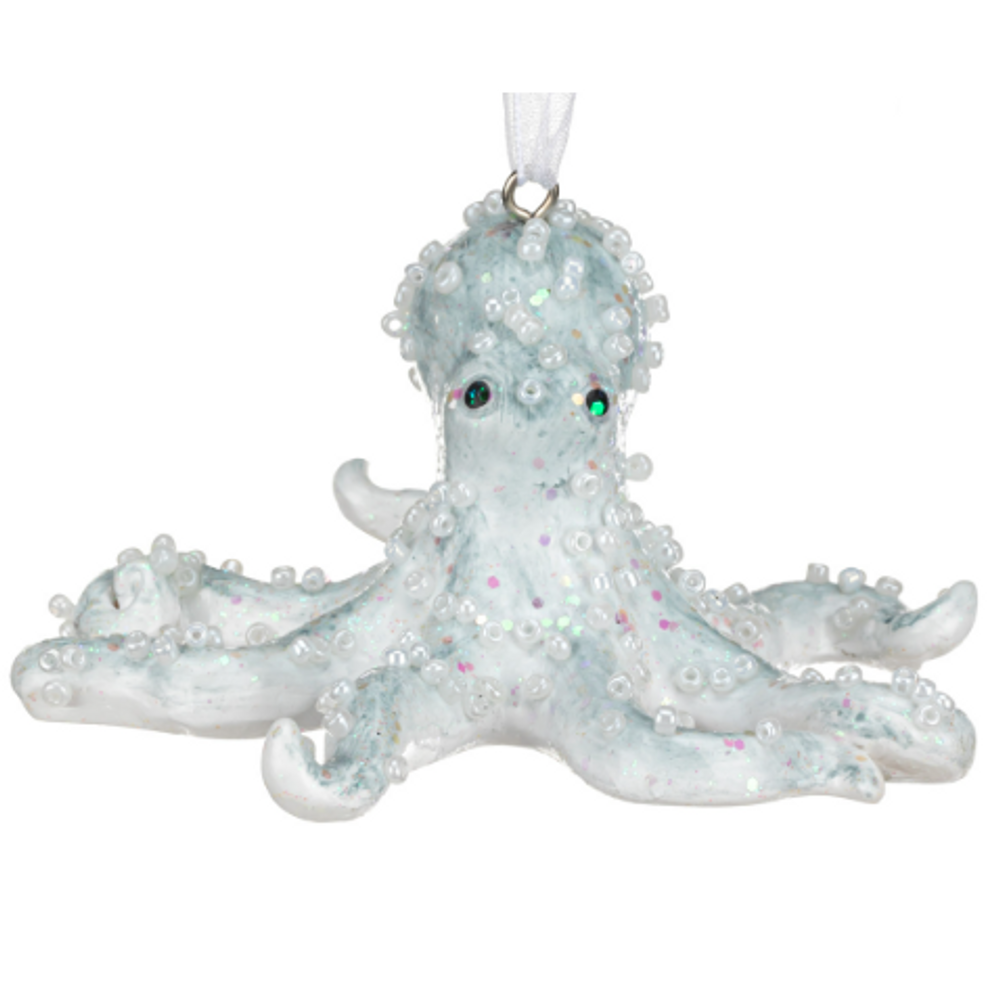 Iridescent Blue Octopus Ornament | BSC2020250508
