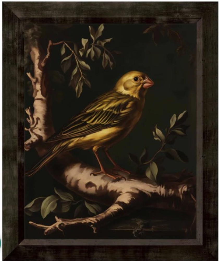 Limited Edition Yellow Warbler Canvas "Radiant Melody" (WWD172803)