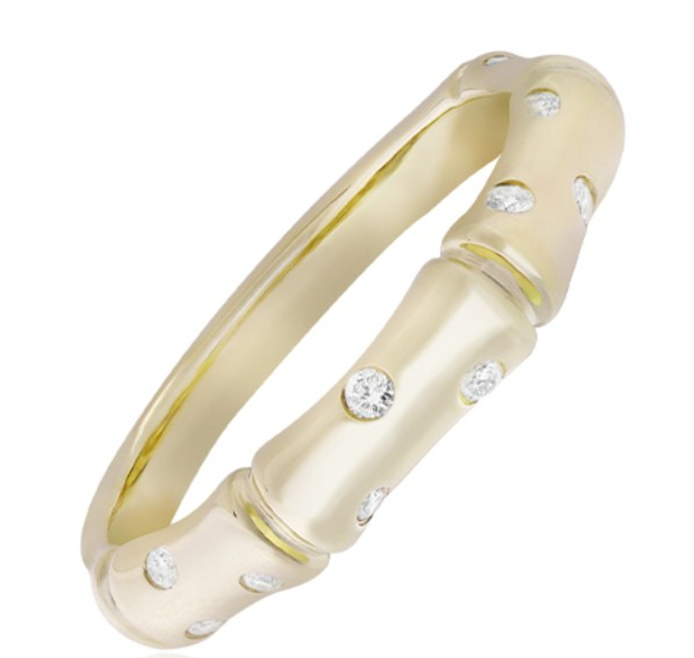 Bamboo Diamond Ring | HTSBBR-36231