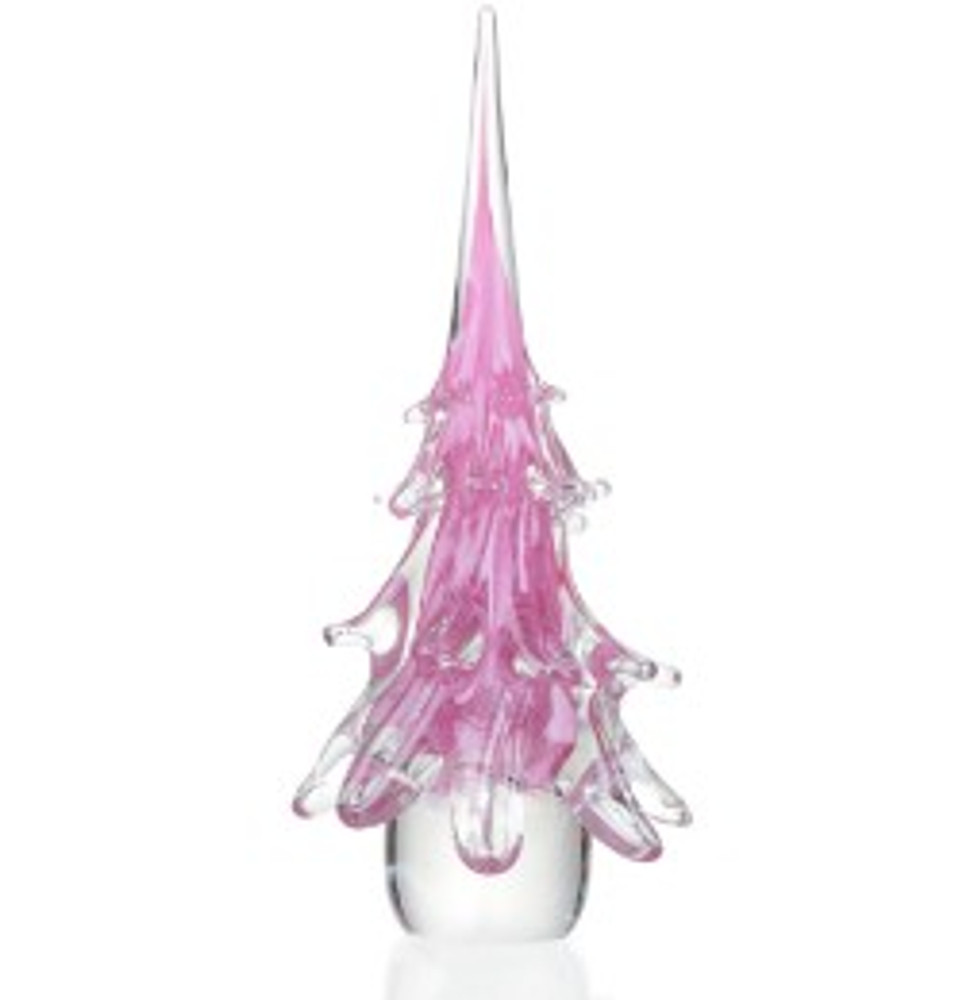 Lavender Art Glass Christmas Tree | SPI58094