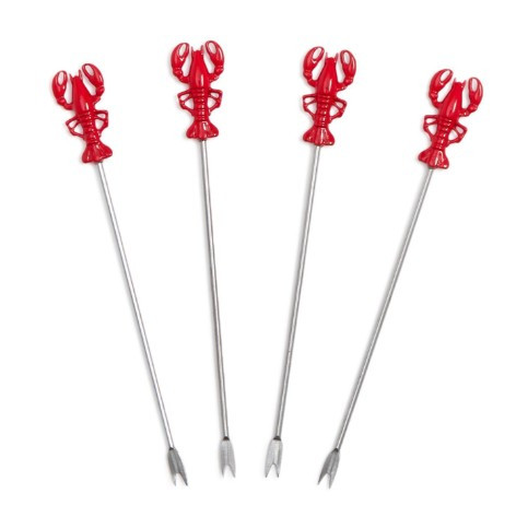 Lobster Tales Set of 4 Skewers in Gift Box | TC55535