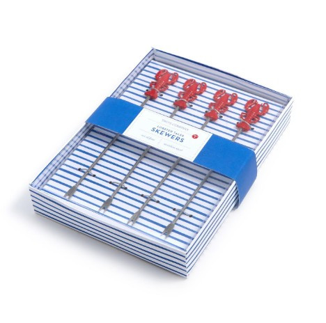 Lobster Tales Set of 4 Skewers in Gift Box | TC55535