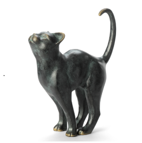 Affectionate Cat Tabletop Sculpture | SPI35636 