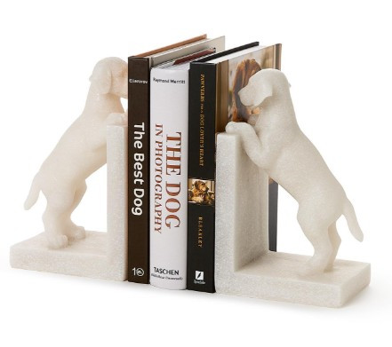 Playful Puppy Dog Set of 2 Book Ends