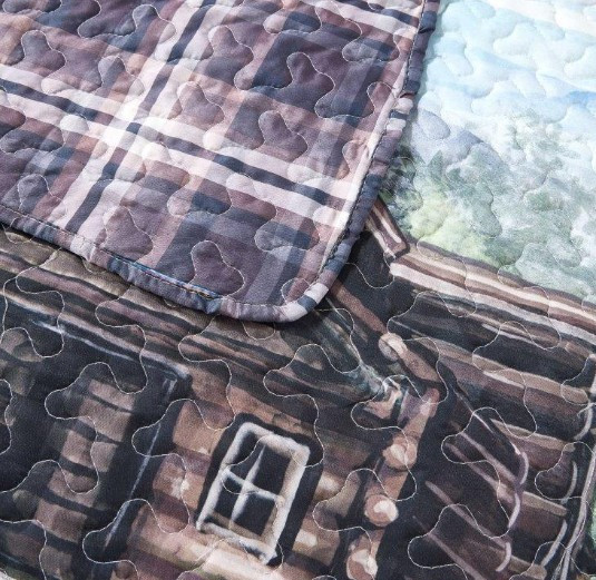 Bear Family Quilt Set "Early Settlers" | DUKDQ23245