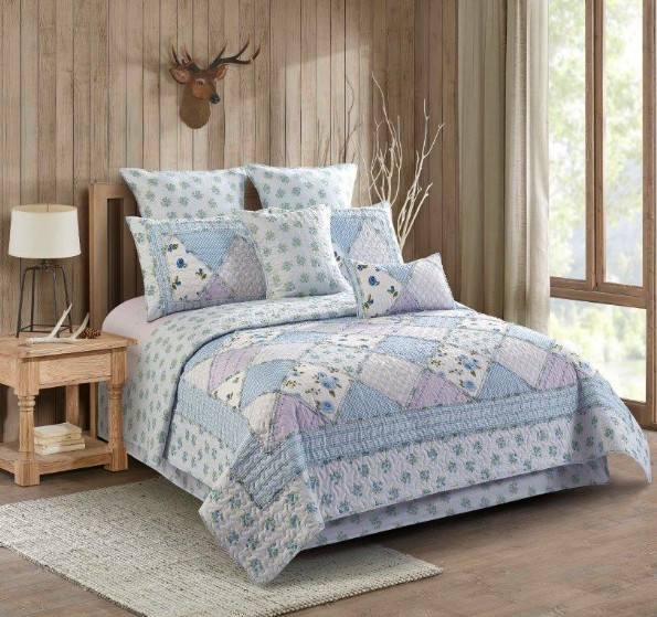 Garden of Blues Quilt Set | DUKDQ653