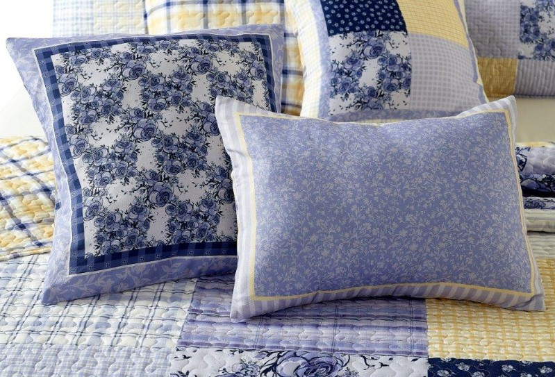 Garden Walk in Bluebell Quilt Set | DQ10106