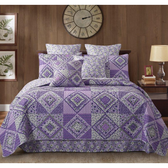 Lavender Fields Quilt Set | DUKDQ10105