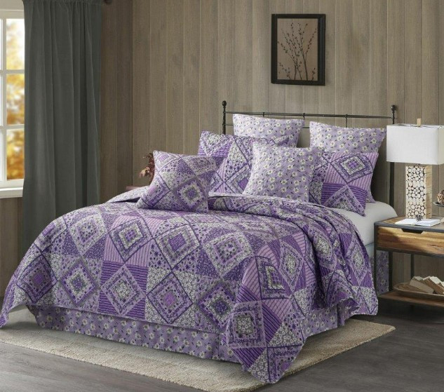 Lavender Fields Quilt Set | DUKDQ10105