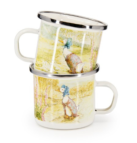 Jemima Puddle-Duck Enamelware Child Gift Set | GRPDGS