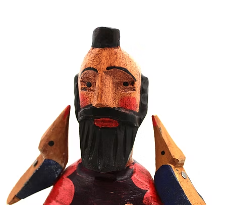 Handmade 15 inch Guatemalan Wooden Saint Francis Figure | MCHAC-WFM-2503