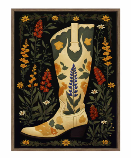 Texas Two Step Gallery Wrapped Canvas | WWD181930