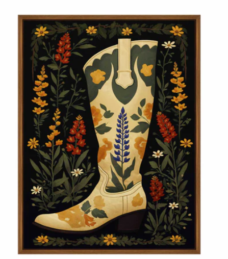 Texas Two Step Gallery Wrapped Canvas | WWD181930