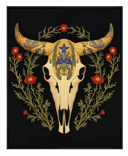 Texas Totem Gallery Wrapped Canvas | WWD181967