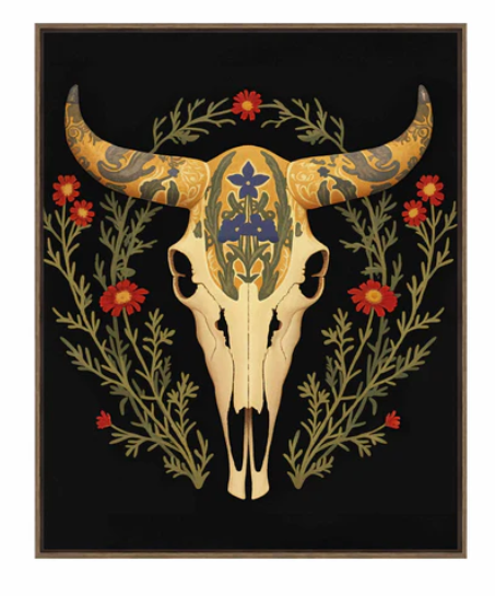 Texas Totem Gallery Wrapped Canvas | WWD181967