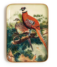 Pheasant Metal Trinket / Desk Tray | TC82856