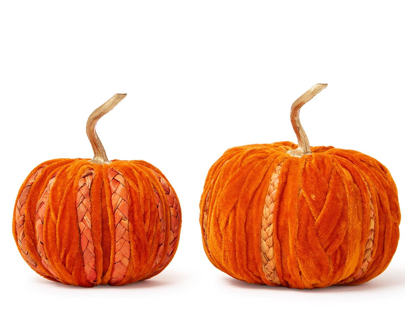 Braided Velvet Pumpkin | TC82848-20