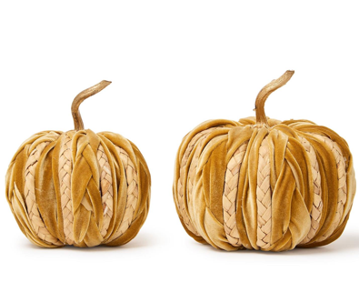 Braided Velvet Pumpkin | TC82848-20
