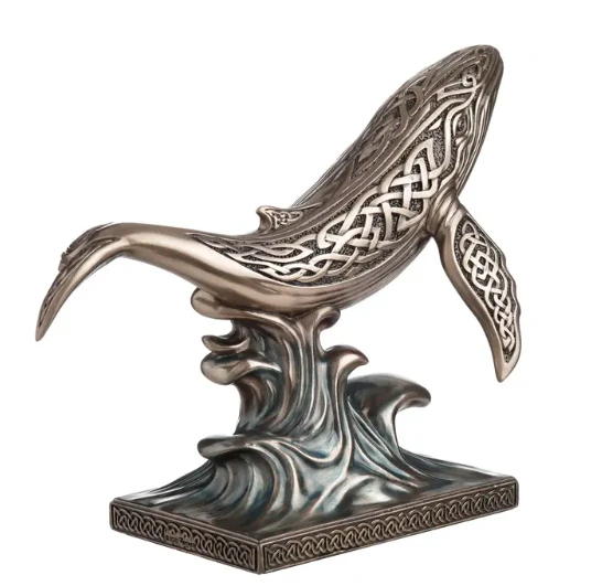 Humpback Whale With Celtic Knot Design | USIWU78615A4