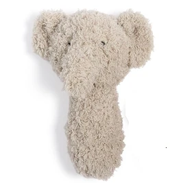 Plush Chenille Elephant Baby Rattle | TC45219 - Elephant