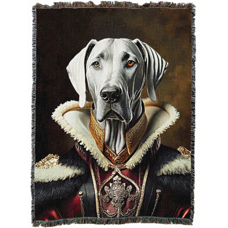 Lord Great Dane Throw Blanket | PC16036-T)