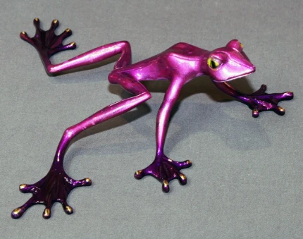 Limited Edition Frog Bronze Sculpture "Vivacious" | BBSVivacious