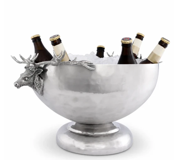 Stainless Elk Head Ice Tub | VHCB819EH