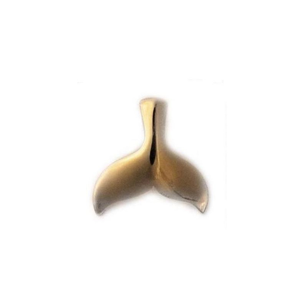 Whale Tail 14K Gold Pendant | Kabana Jewelry | Kgp384