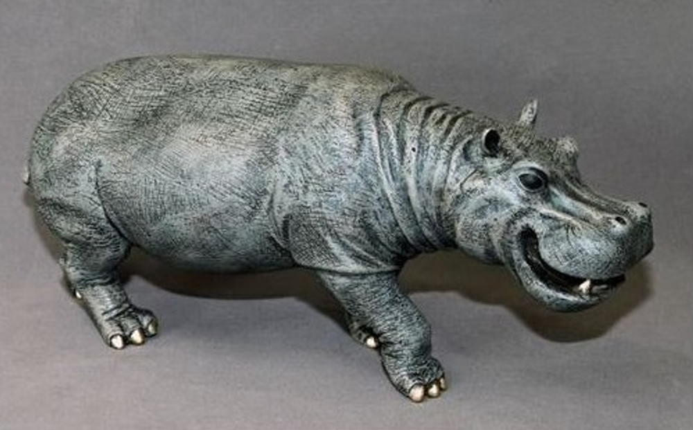 Hippopotamus Bronze Sculpture | Barry Stein | BBSHIP1-H -3