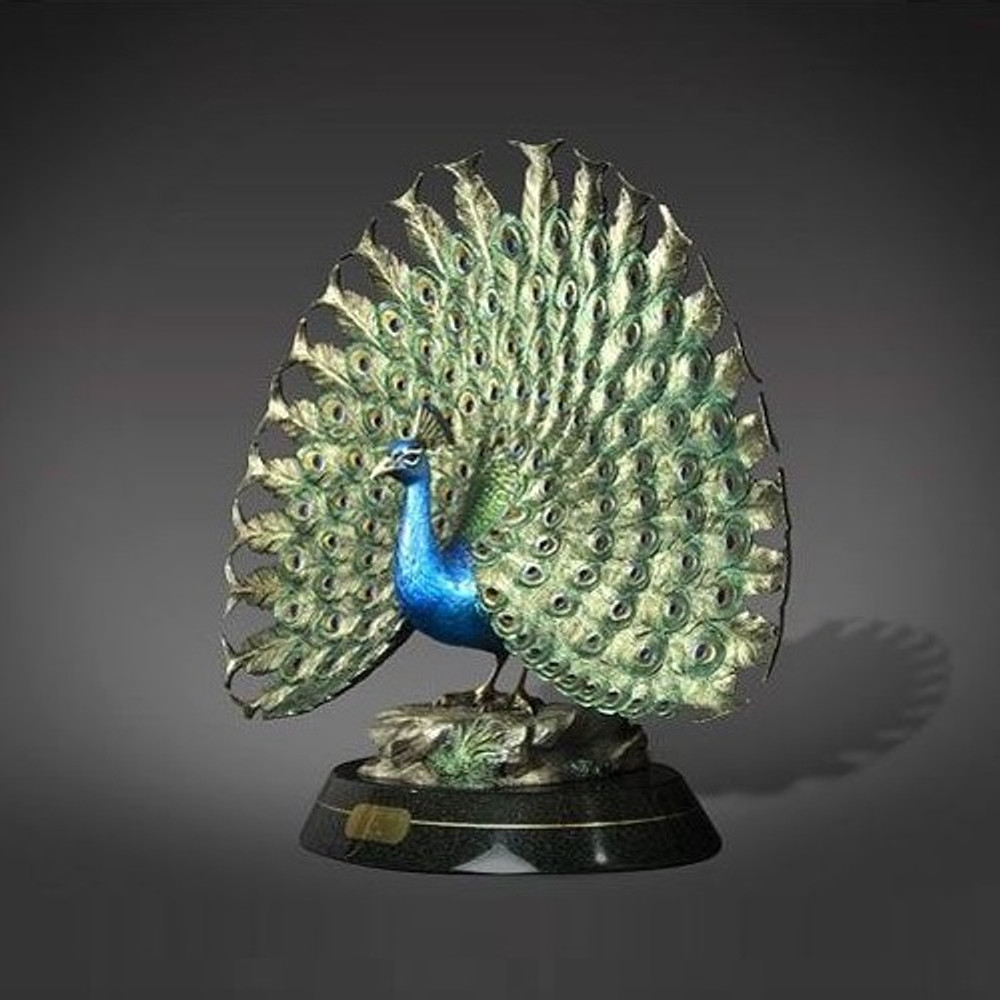 Peacock Bronze "In Living Color" | Barry Stein | BBSPEA1-ILC -2