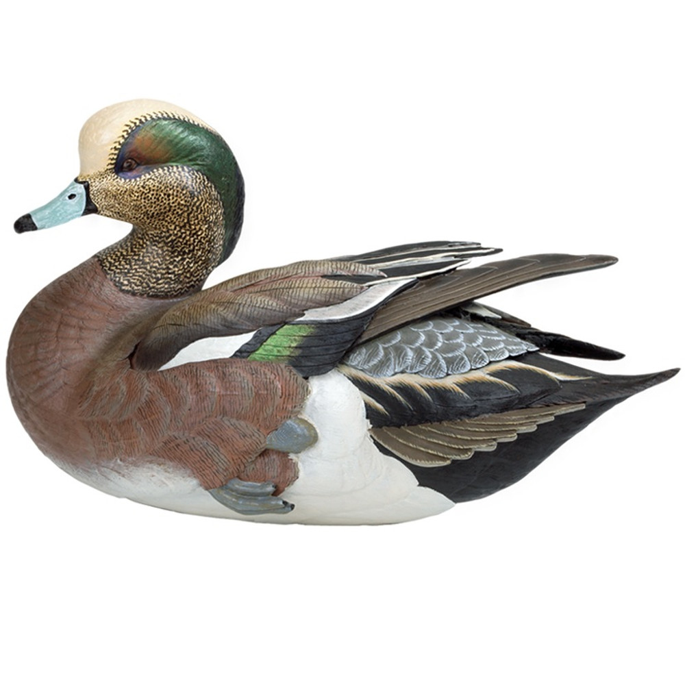 Weaver Bottoms American Widgeon Duck Sculpture | Loon Lake Decoy | 6538505506