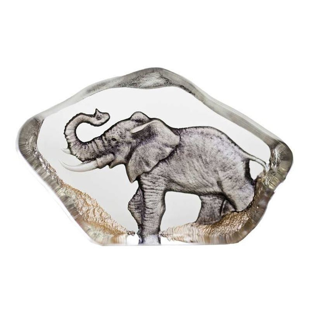 Elephant Mini Color Crystal Sculpture | 88174 | Mats Jonasson Maleras