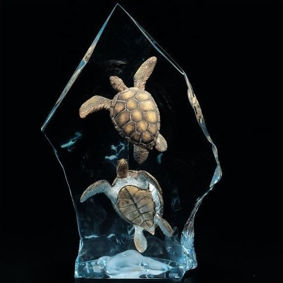 Sea Turtle Sculpture | Intrepid Spirit | Starlite Originals