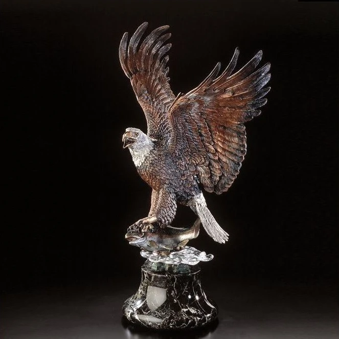 Eagle Sculpture "Over the Rainbow" | Starlite Originals | SO3829gp