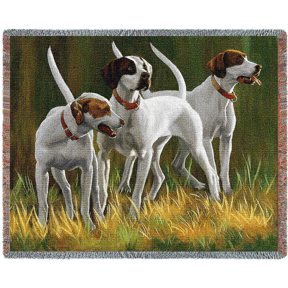 First Light Hounds Throw Blanket | Pure Country | PC3293T